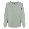 Independent Trading Co PRM2000 Women's California Wave Wash Crewneck Sweatshirt