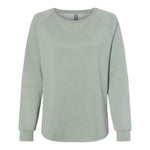 Independent Trading Co PRM2000 Women's California Wave Wash Crewneck Sweatshirt