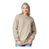 Gildan SF008 Unisex Softstyle Midweight 1/4 Zip Sweatshirt