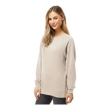 Independent Trading Co SS1000C Unisex Icon Lightweight Loopback Terry Crewneck Sweatshirt