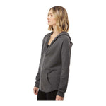 Independent Trading Co PRM2500Z Women's California Wave Wash Full-Zip Hooded Sweatshirt