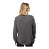 Independent Trading Co PRM2000 Women's California Wave Wash Crewneck Sweatshirt