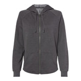 Independent Trading Co PRM2500Z Women's California Wave Wash Full-Zip Hooded Sweatshirt
