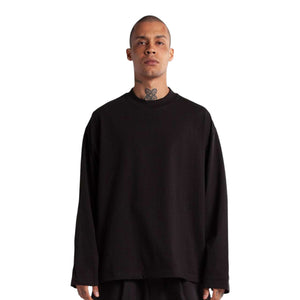 Shaka Wear SHMOL Unisex Max Heavyweight Oversized Long Sleeve T-Shirt - 