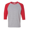 Gildan 5700 Unisex Heavy Cotton Raglan Three-Quarter Sleeve T-Shirt