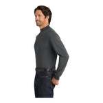 Port Authority K321 Interlock Knit Mock Turtleneck