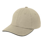 Port Authority C830 Sandwich Bill Cap with Striped Closure