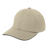 Port Authority C830 Sandwich Bill Cap with Striped Closure