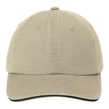 Port Authority C830 Sandwich Bill Cap with Striped Closure