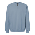 Gildan SF008 Unisex Softstyle Midweight 1/4 Zip Sweatshirt