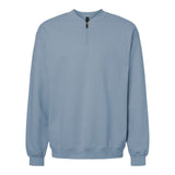 Gildan SF008 Unisex Softstyle Midweight 1/4 Zip Sweatshirt