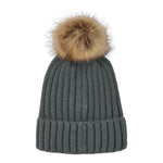 Port Authority C990 Faux Fur Pom Beanie