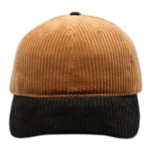 PitBull PB319T 6 Panel Corduroy Two-Tone Unstructured Cap - 