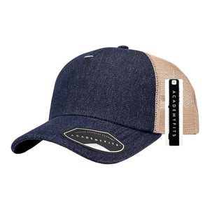 AcademyFits H2073D Denim Noah Cap - 