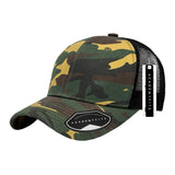 Academy Fits Camo Trucker Mesh Cap 2073C