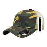 Academy Fits Camo Trucker Mesh Cap 2073C