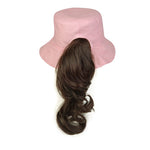 Nissun Tail Bucket Hat, Ponytail Cap - TAIL