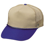 Nissun 5 Panel Twill Mesh Trucker Cap - TGCM