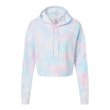 Independent Trading Co AFX64CRP Women's Lightweight Crop Hooded Sweatshirt