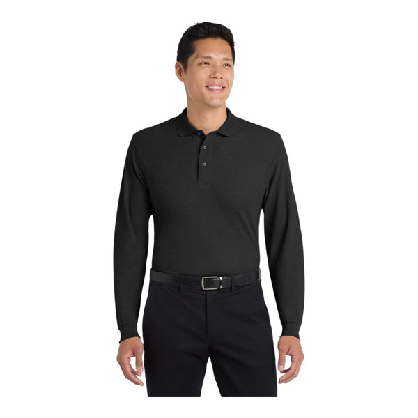 Port Authority TLK500LS Tall Silk Touch Long Sleeve Polo
