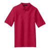 Port Authority TLK500P Tall Silk Touch Polo with Pocket