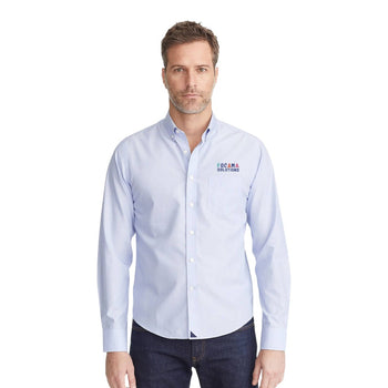 UNTUCKit TM00121 Men’s Hillside Select Wrinkle-Free Long Sleeve Button-Up Shirt