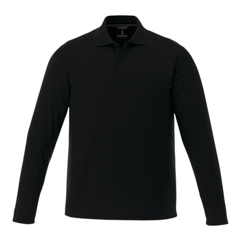 Elevate TM16255T Mori Men's Tall Long Sleeve Performance Polo