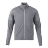 Elevate TM18154 Senger Men's Knit Full Zip Performance Jacket with Thumb Holes