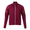 Elevate TM18154 Senger Men's Knit Full Zip Performance Jacket with Thumb Holes