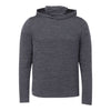 Elevate TM18217 Men's Sira Eco Performance Knit Lightweight Hoodie with Neck Gaiter