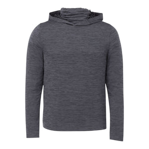 Elevate TM18217 Men's Sira Eco Performance Knit Lightweight Hoodie with Neck Gaiter - 