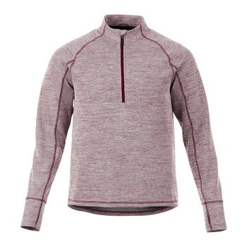 Elevate TM18305 Men's CRANE Performance Knit Half Zip with Thumb Holes