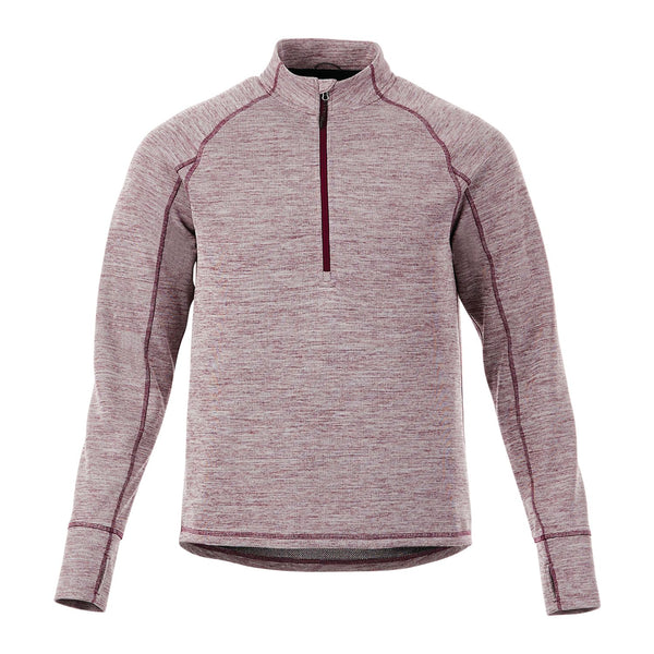 Elevate TM18305 Men's CRANE Performance Knit Half Zip with Thumb Holes