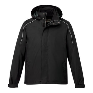 Elevate TM19310 Men's VALENCIA Waterproof Fleece 3-in-1 Jacket with Detachable Hood - 