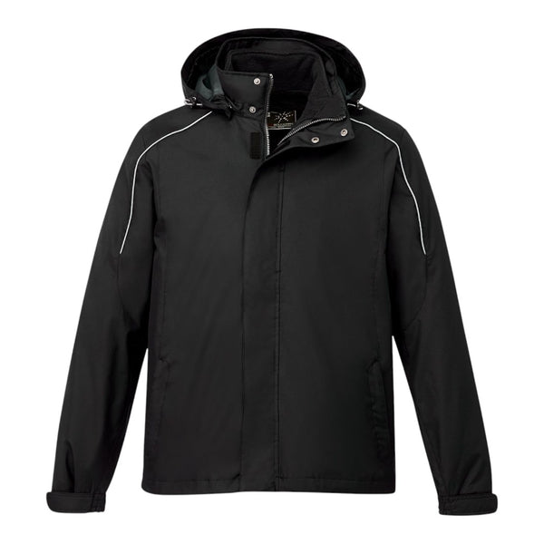 Elevate TM19310 Men's VALENCIA Waterproof Fleece 3-in-1 Jacket with Detachable Hood