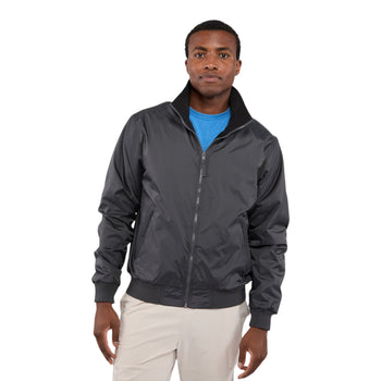 Elevate TM19659 Belford Eco Fleece Lined Full Zip Bomber Jacket