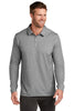 TravisMathew TM1MZ343 Oceanside Heather Long Sleeve Polo