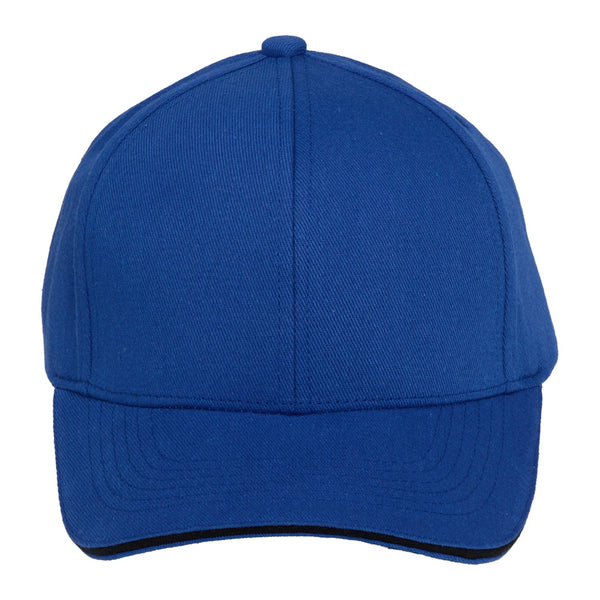 Elevate TM32038 Recycled Cotton Twill 6 Panel Split Peak Ballcap
