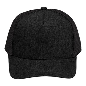Elevate TM32040 Recycled Cotton Canvas 5 Panel Mesh Back Ballcap - 