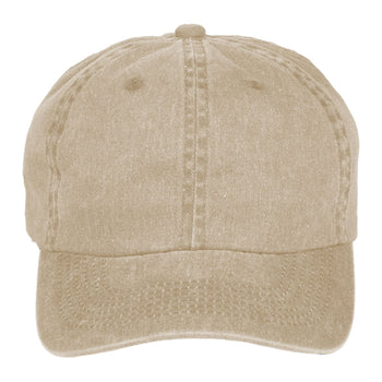 Elevate TM32041 Recycled Cotton Washed 6 Panel Ballcap