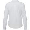 UNTUCKit TM40190 Womens Bella Wrinkle-Free Stretch Cotton Long Sleeve Button-Up Shirt