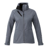 Elevate TM92907 Women's PEYTO Waterproof Softshell Jacket with Roll-Away Hood