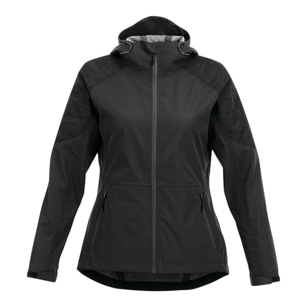 Elevate TM92936 Women's INDEX Waterproof Softshell Rain Jacket with Hood