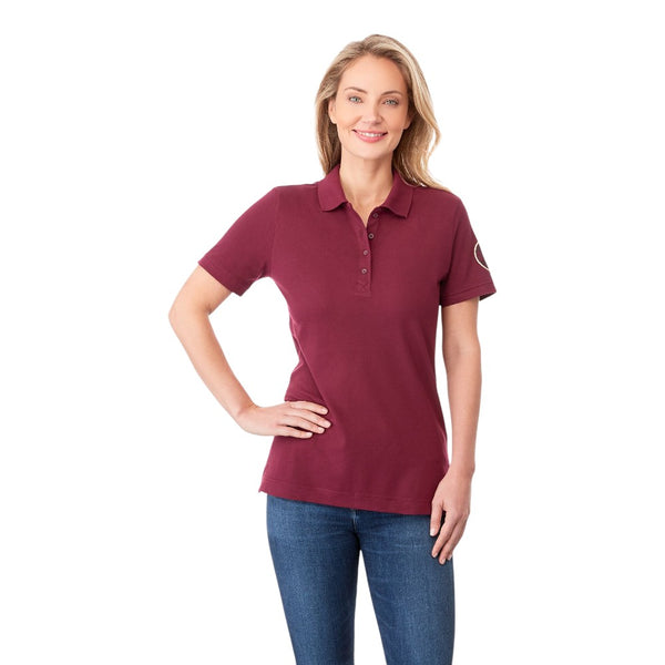 Elevate TM96222 Women's CRANDALL Short Sleeve Pique Polo
