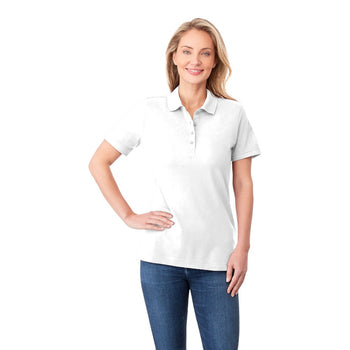 Elevate TM96222 Women's CRANDALL Short Sleeve Pique Polo