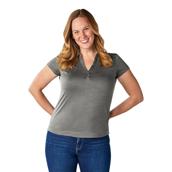 Elevate TM96312 Women's AMOS Eco Short Sleeve Performance Polo