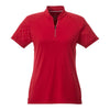 Elevate TM96612 Hakone Women's Short Sleeve Zip Up Polo