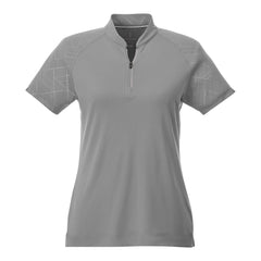 Elevate TM96612 Hakone Women's Short Sleeve Zip Up Polo - 