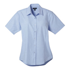 Elevate TM97733 Lambert Women's Oxford Short Sleeve Button Up Shirt - 