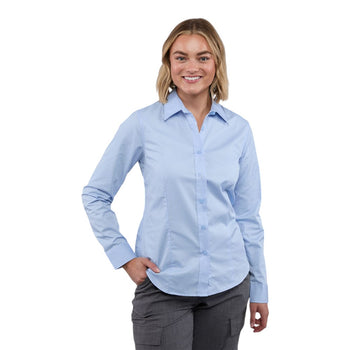 Elevate TM97744 Women’s WILSHIRE Long Sleeve Button-Up Shirt